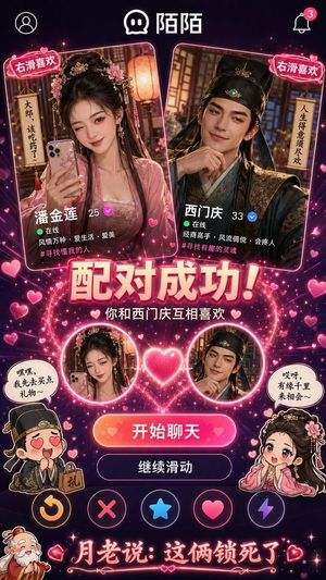 Historical Character Modern Match Interaction