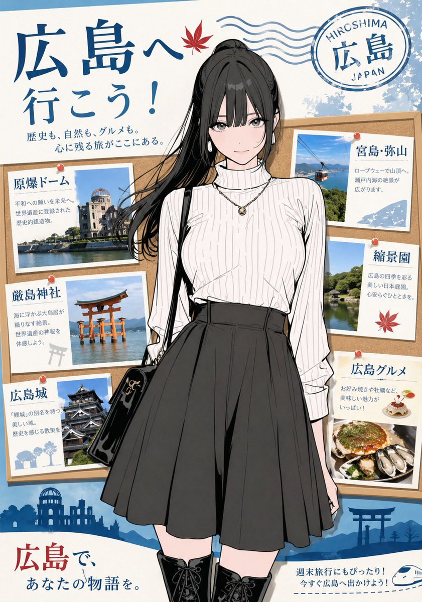 Tourism Poster Illustration example 3