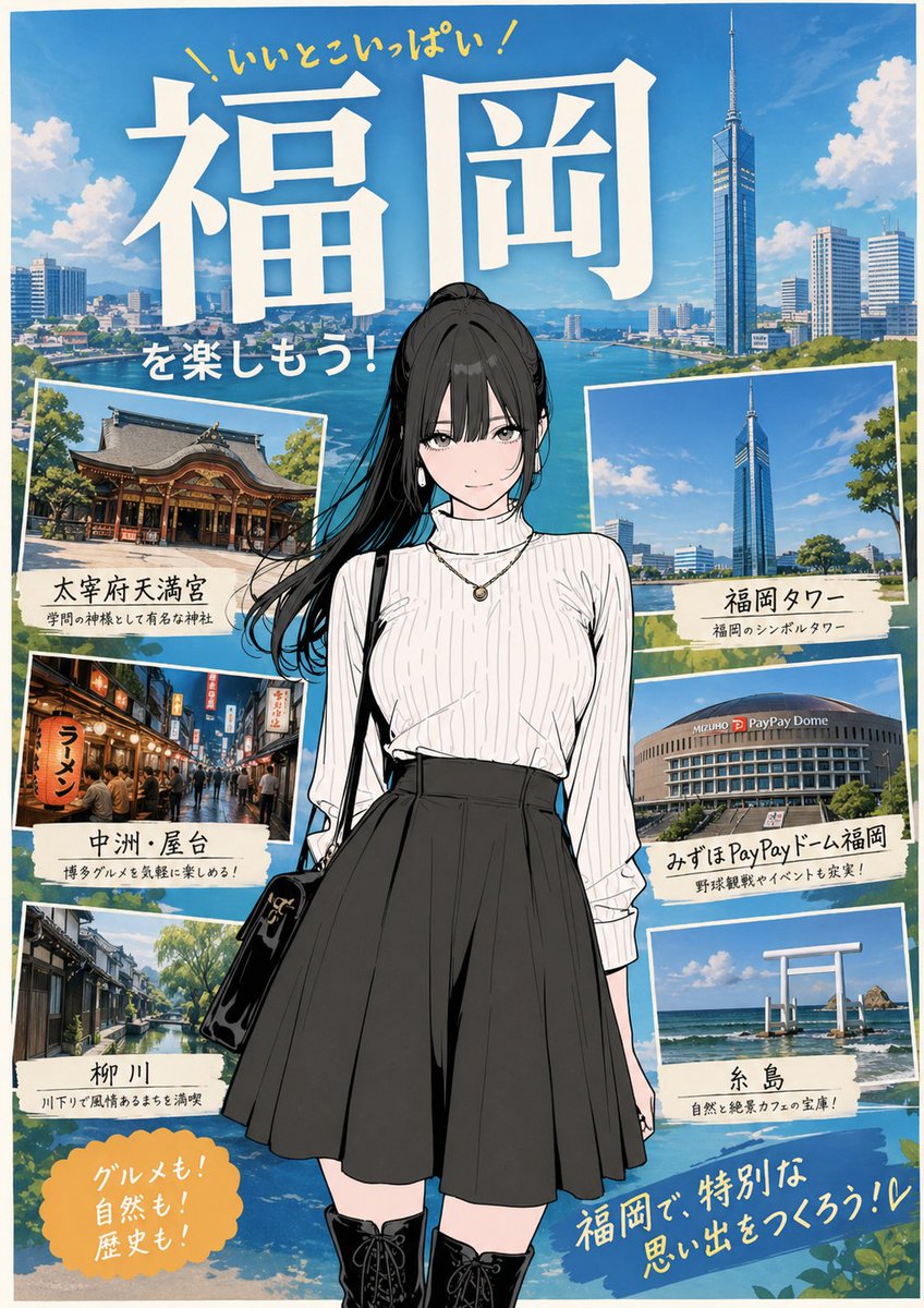 Tourism Poster Illustration example 4