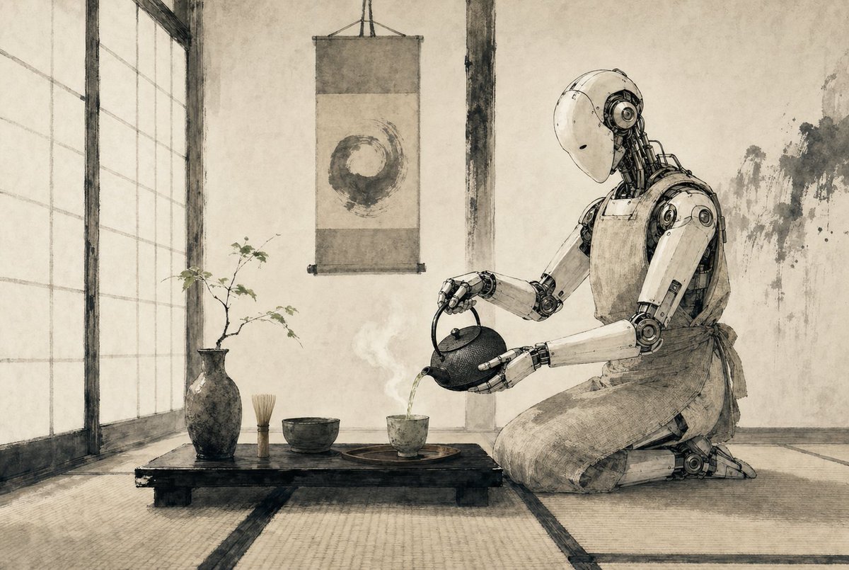 Zen Tea Ceremony Robot