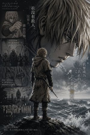 Vinland Saga Thorfinn Storm Poster
