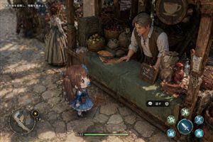 Isometric Fantasy RPG Market Bug Scene
