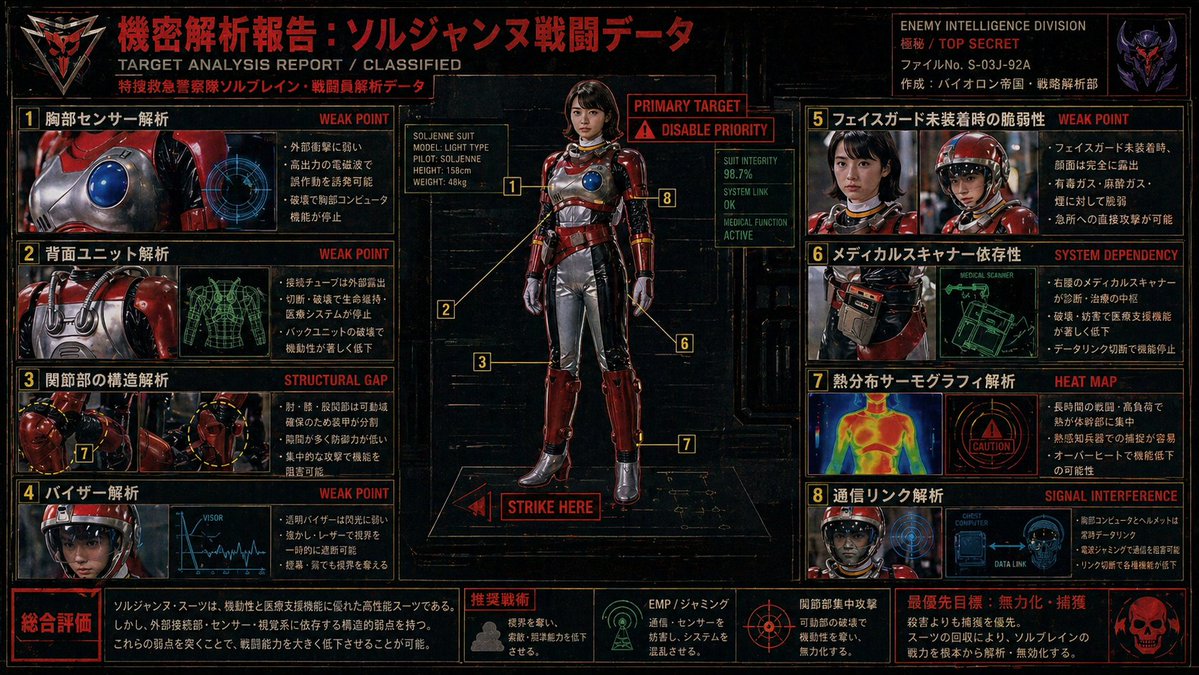 Classified Tokusatsu Target Analysis Poster