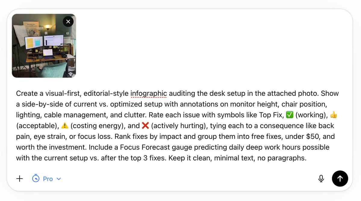 Desk Setup Audit Infographic reference image 1
