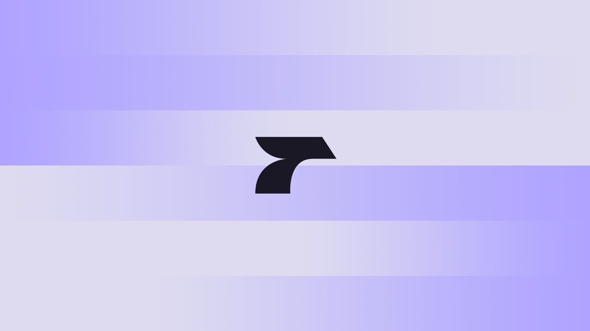 Minimal Abstract Tech Logo Poster