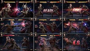 AAA Fighting Game Storyboard Grid