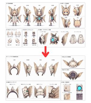 Character Setting Sheet Generator