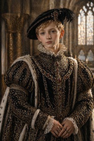 Cinematic Tudor Noble Portrait