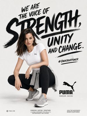 Empowerment Sports Campaign Poster