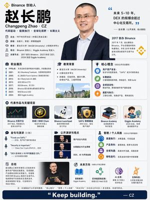 CZ Biography Infographic Poster
