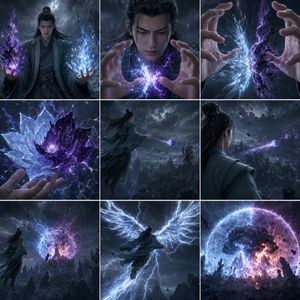 Storm Mage Ultimate Attack Storyboard