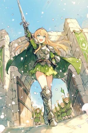 Heroic Elf Knight Victory March