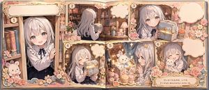 Whimsical Storybook Treasure Spread
