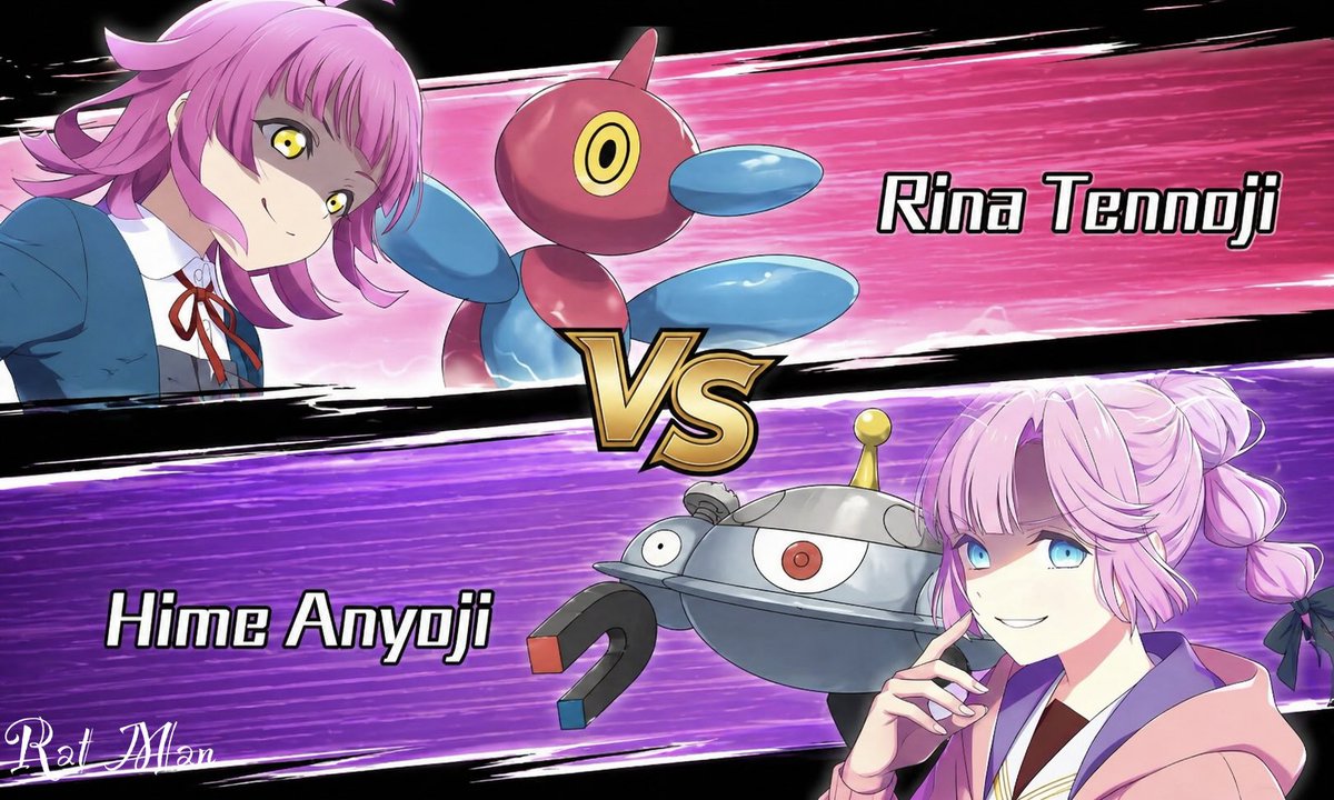 Anime Pokémon-Style Versus Screen