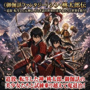 Epic Momotaro Fantasy Cover