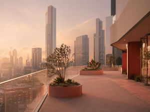 Luxury Sunset Rooftop Terrace