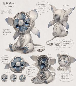 Fan Creature Concept Sheet