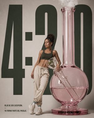 Luxury Editorial 4:20 Product Poster