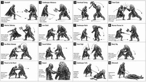 16-Panel Medieval Duel Storyboard