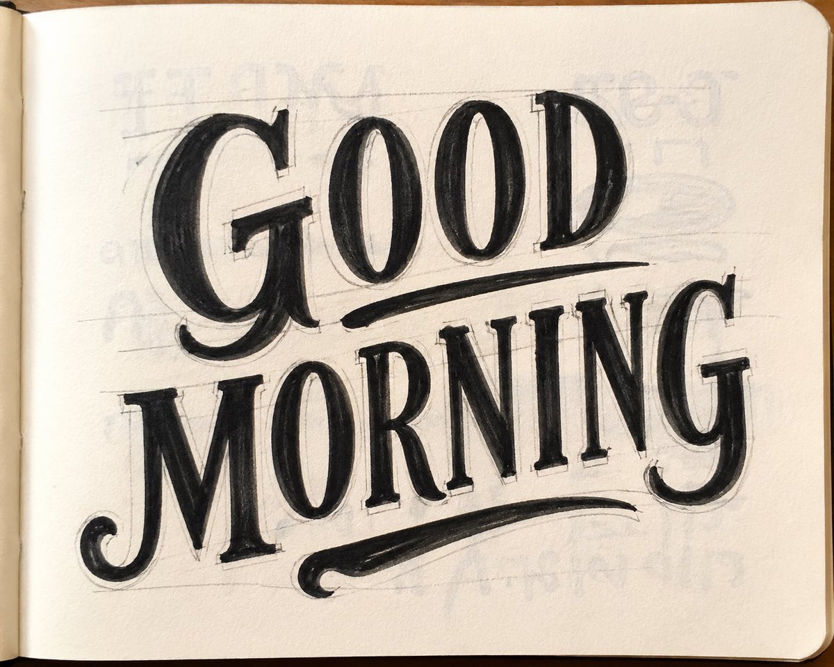 Social Media Post - Vintage Sign-Painter Sketch - Image 1