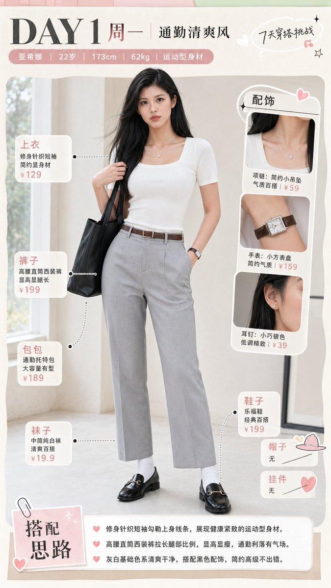 Social Media Post - Social Media Fashion Outfit Generation - Image 2