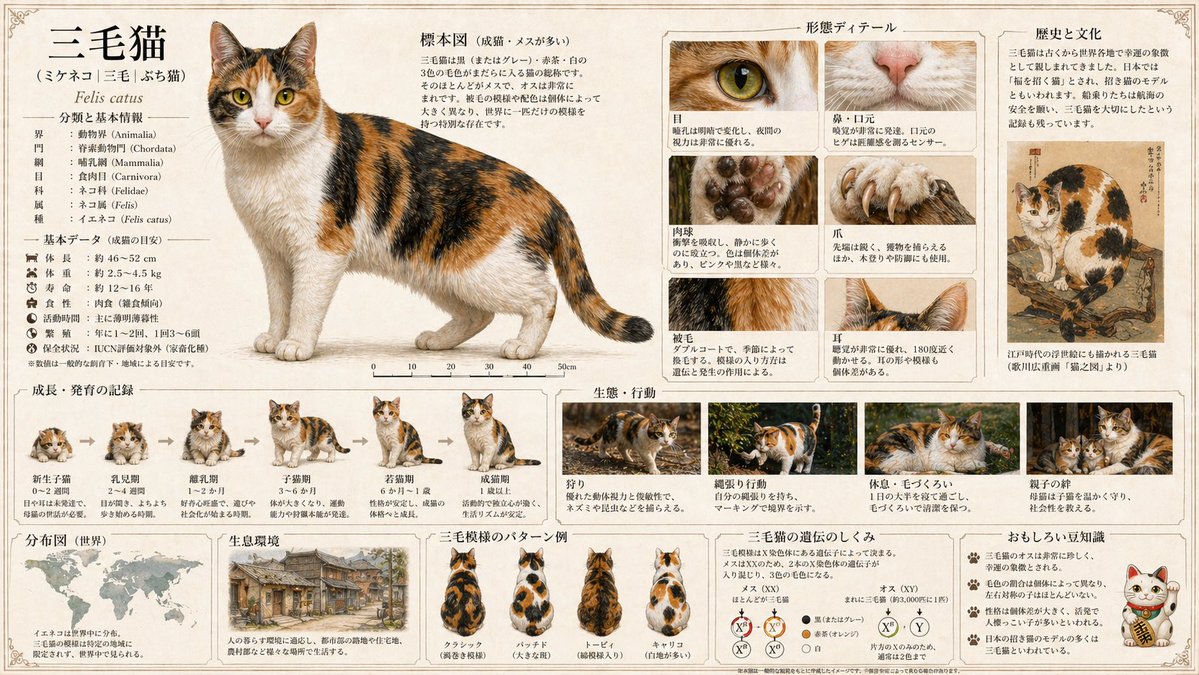 Infographic / Edu Visual - Detailed Animal Encyclopedia Generation - Image 3