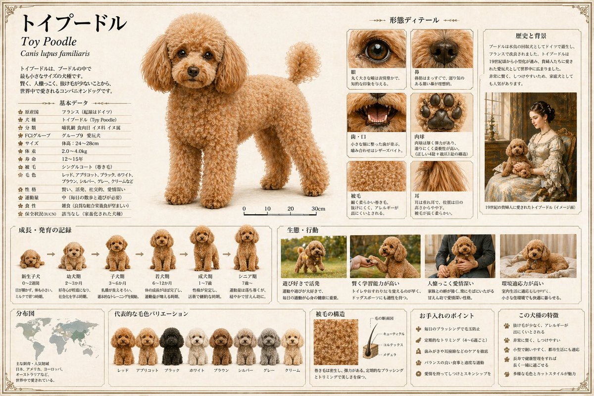 Infographic / Edu Visual - Detailed Animal Encyclopedia Generation - Image 2