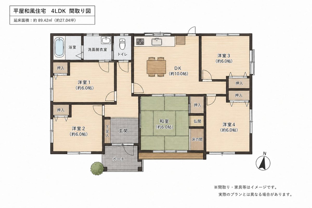 Infographic / Edu Visual - Japanese House Floor Plan Generator - Image 1