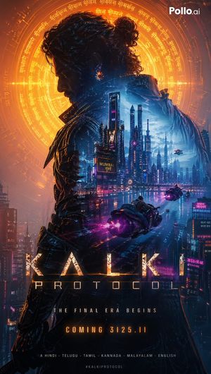Cyberpunk Mythology Movie Poster