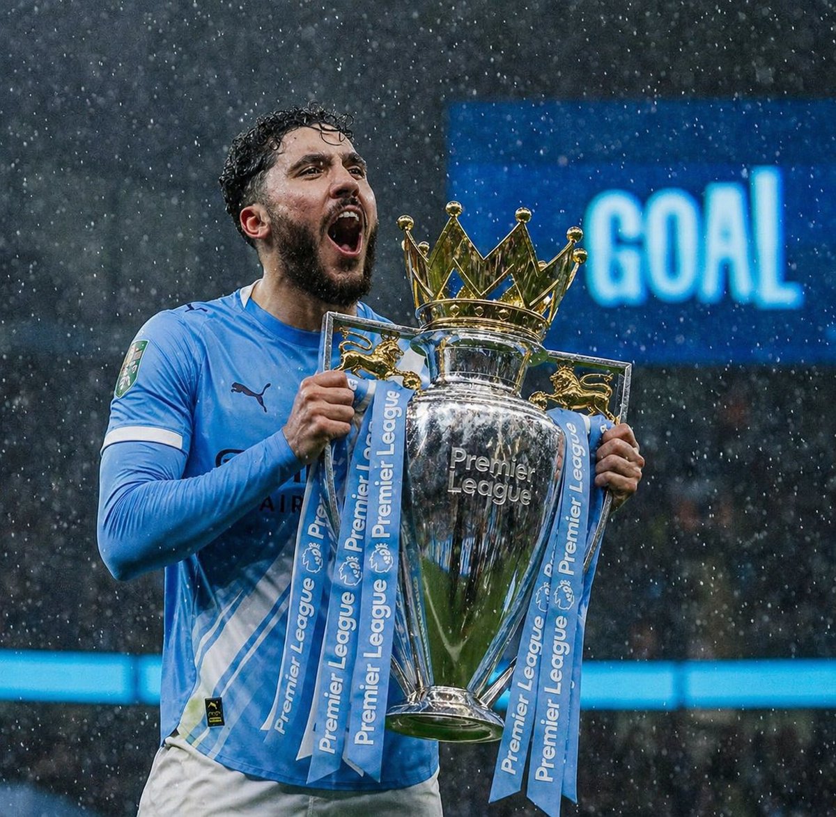 Social Media Post - Rainy Premier League Trophy Celebration - Image 2