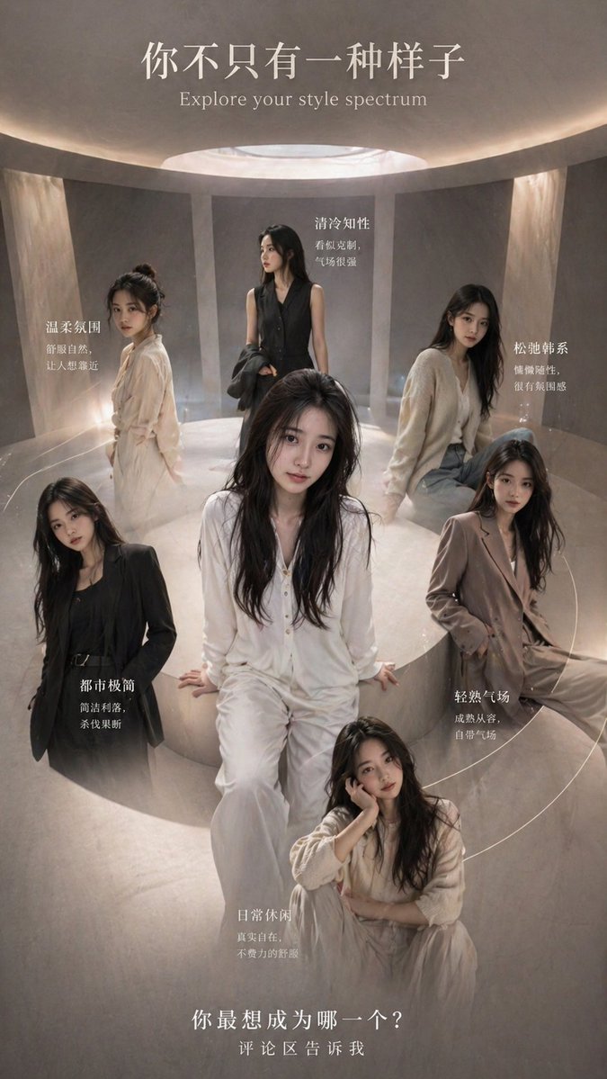 Product Marketing - Style Spectrum Fashion Poster - Image 1