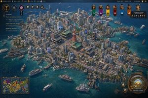 Civilization-Style Tokyo Bay Screenshot