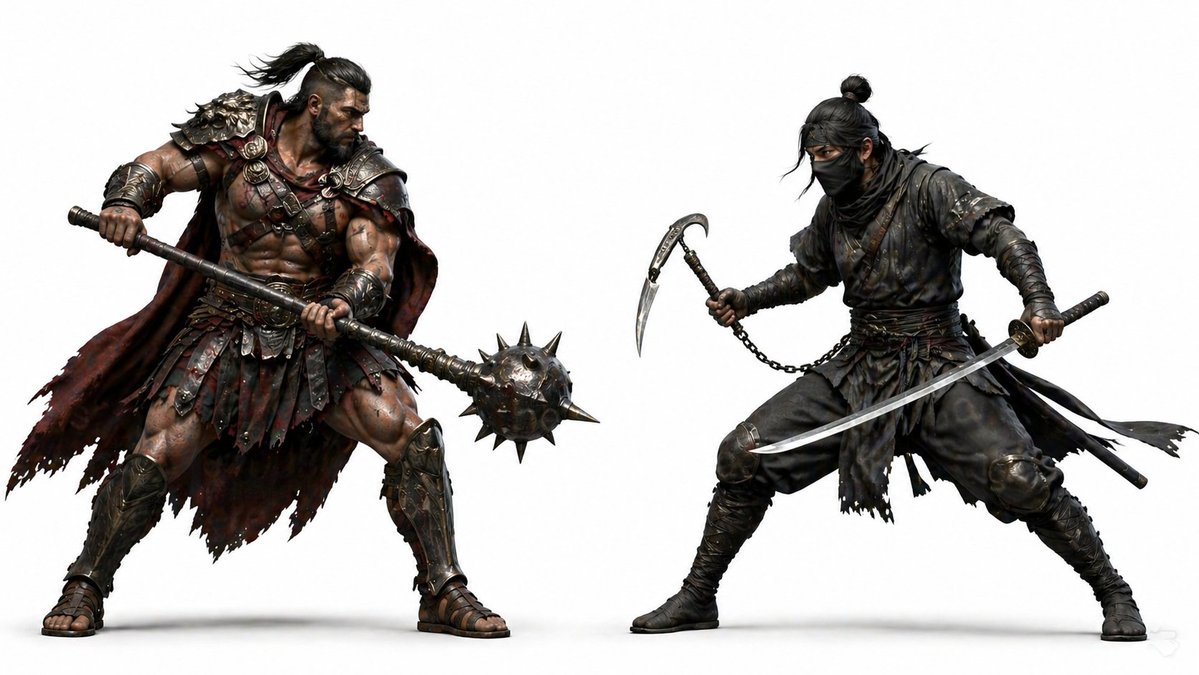 Sample output image for 3D Game Character Face-off
