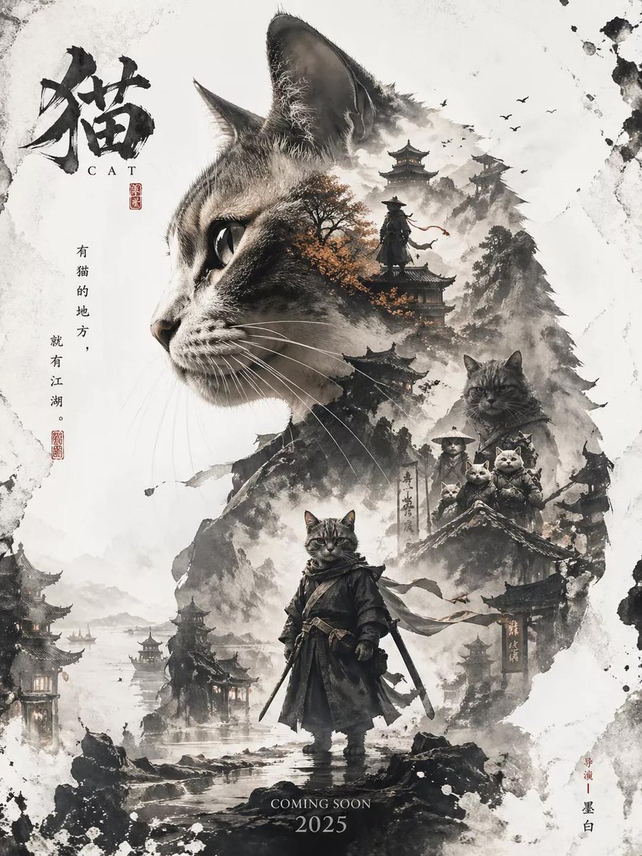Oriental Aesthetic Poster Design example 2