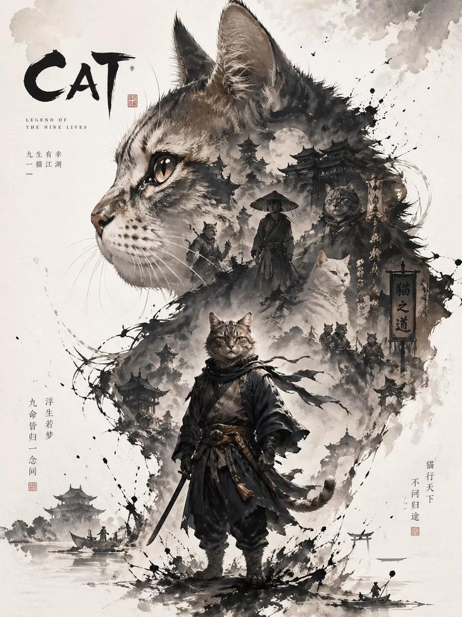 Oriental Aesthetic Poster Design