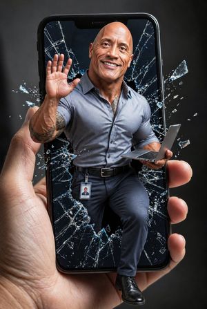 Hyper-Realistic 3D Celebrity Meme Caricature