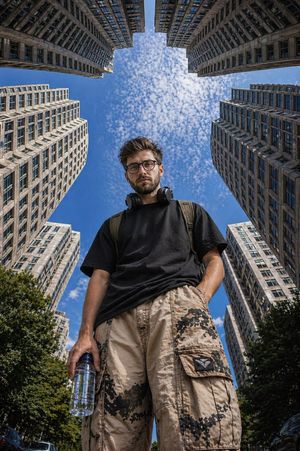 Low-Angle Urban Street Photography