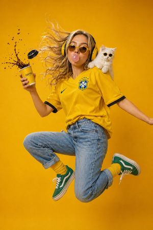 Surreal Studio Fashion Portrait