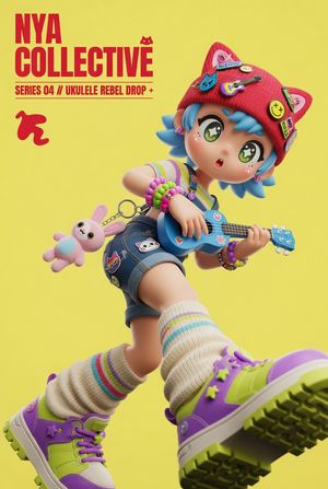 3D Designer Toy Poster