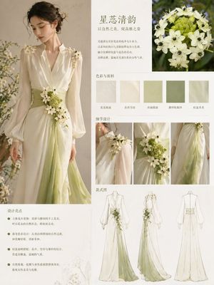 Floral-Inspired Elegant Fashion