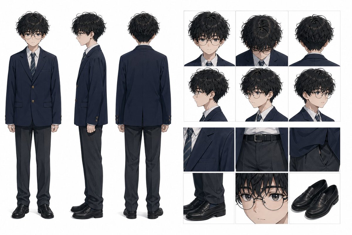 Dark Fantasy Bureau Role Sheet reference image 1