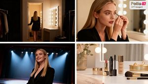 Luxury Beauty Ad Storyboard