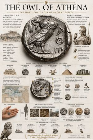 Owl of Athena Infographic Poster