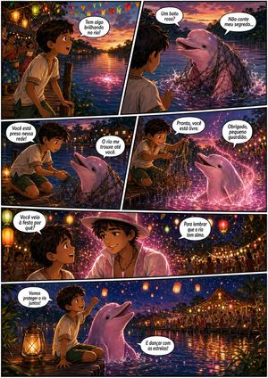 Pink Boto Festival Comic Page