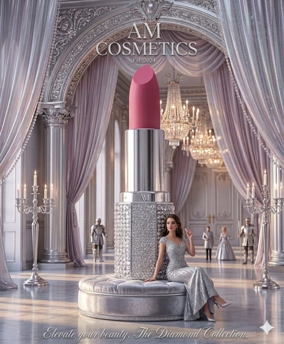 Sample output image for Surreal Cosmetic Ballroom Advertisement