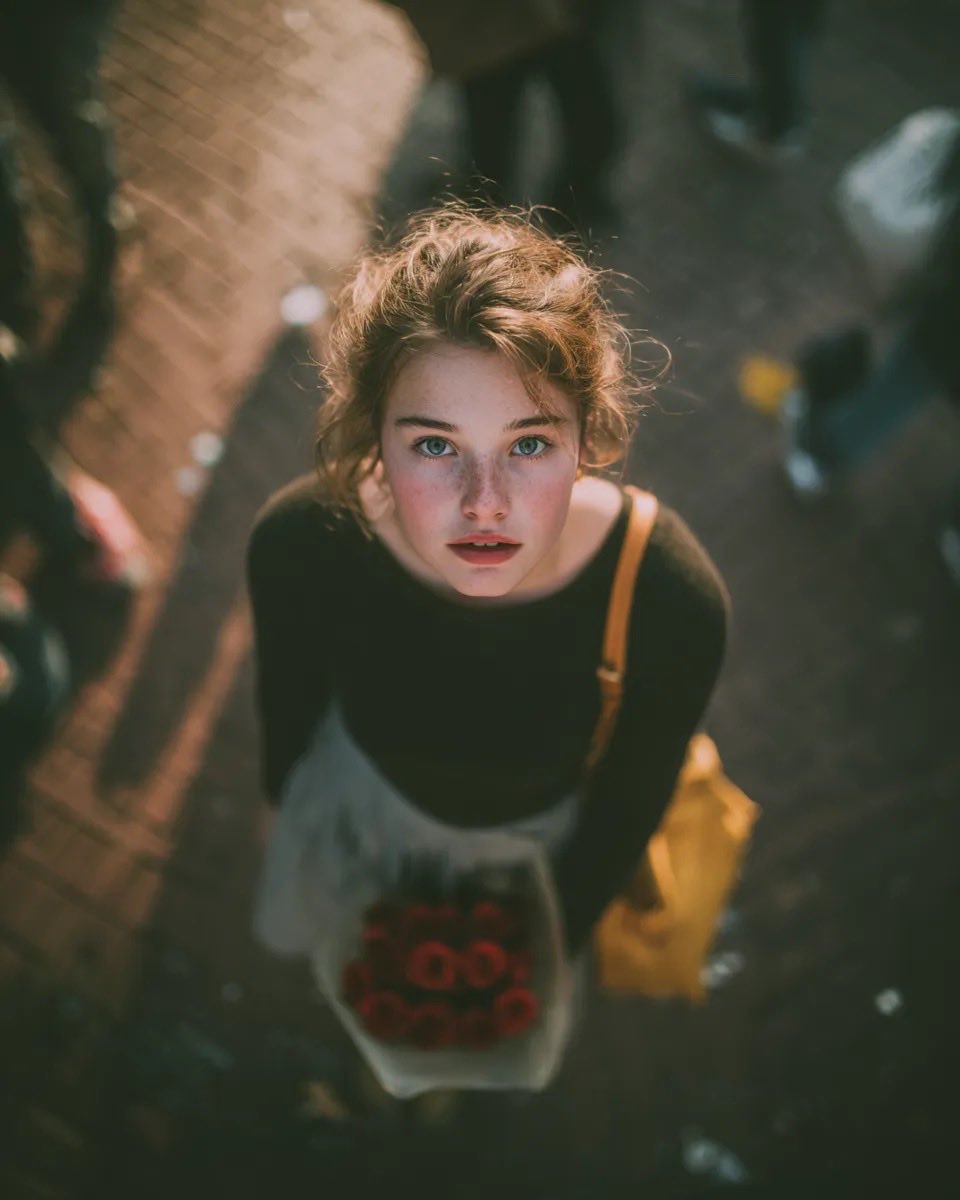 Vintage Film Grain Portrait example 3