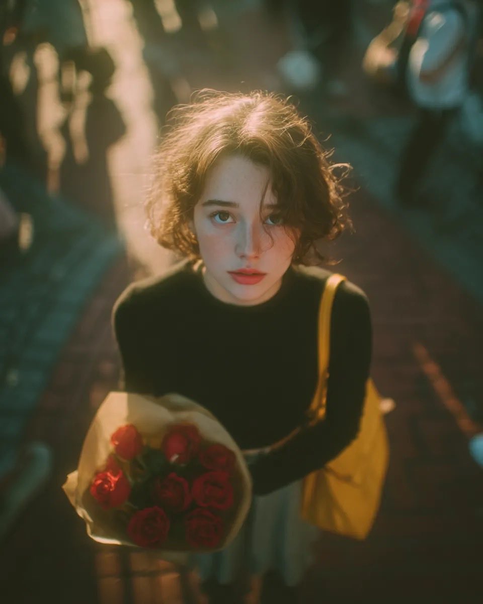Vintage Film Grain Portrait example 2