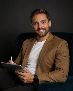 Professional studio portrait prompt