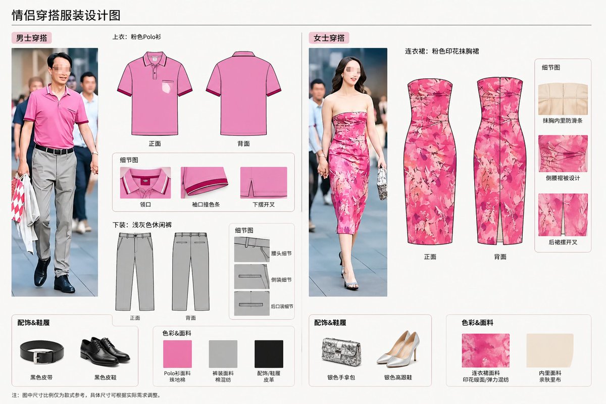 Real-World Clothing Deconstruction AI 이미지 프롬프트 예시