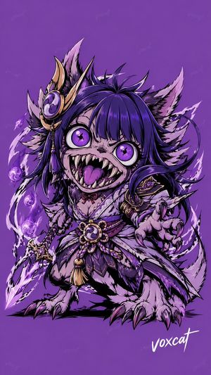 Chinese Mythological Beast Poster